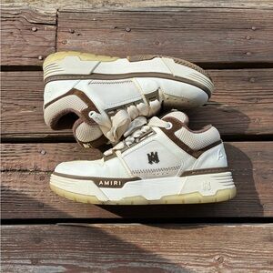 AMIRI Beige and Brown Men's Sneakers